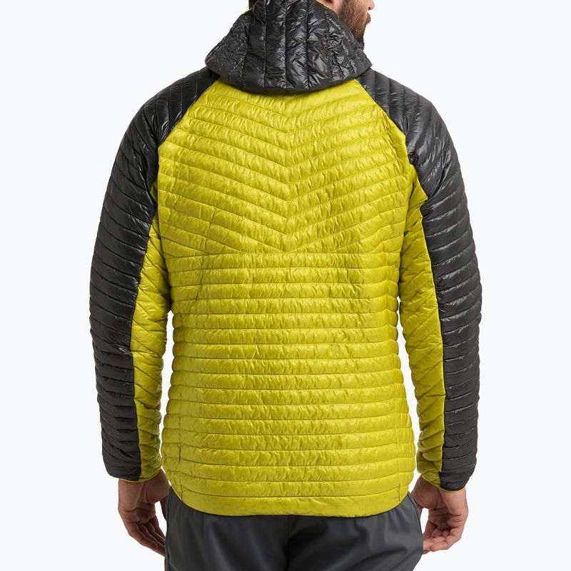 Haglöfs férfi pehelypaplan dzseki L.I.M Mimic Hood zöld 604940 3
