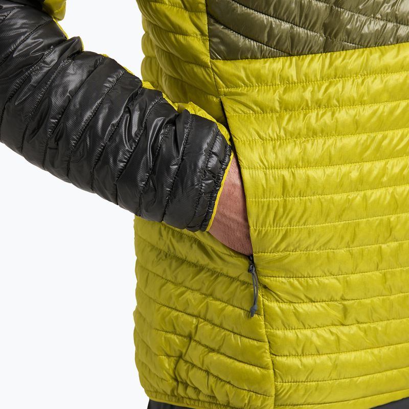 Haglöfs férfi pehelypaplan dzseki L.I.M Mimic Hood zöld 604940 5