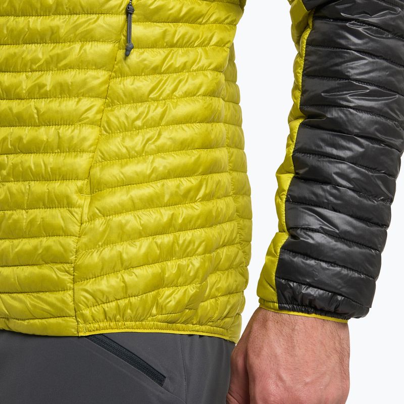 Haglöfs férfi pehelypaplan dzseki L.I.M Mimic Hood zöld 604940 7