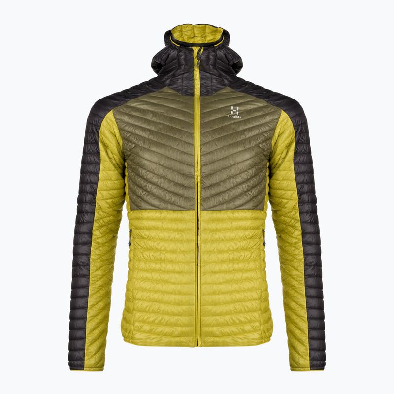 Haglöfs férfi pehelypaplan dzseki L.I.M Mimic Hood zöld 604940 9