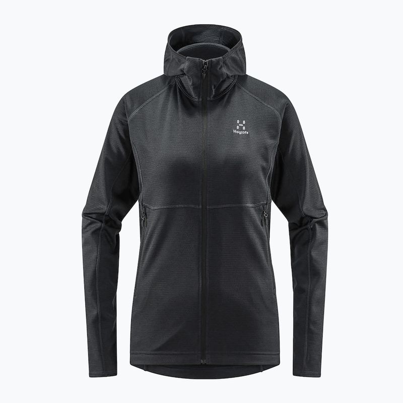 Női trekking pulóver Haglöfs Skuta Hood Hood fekete 605072