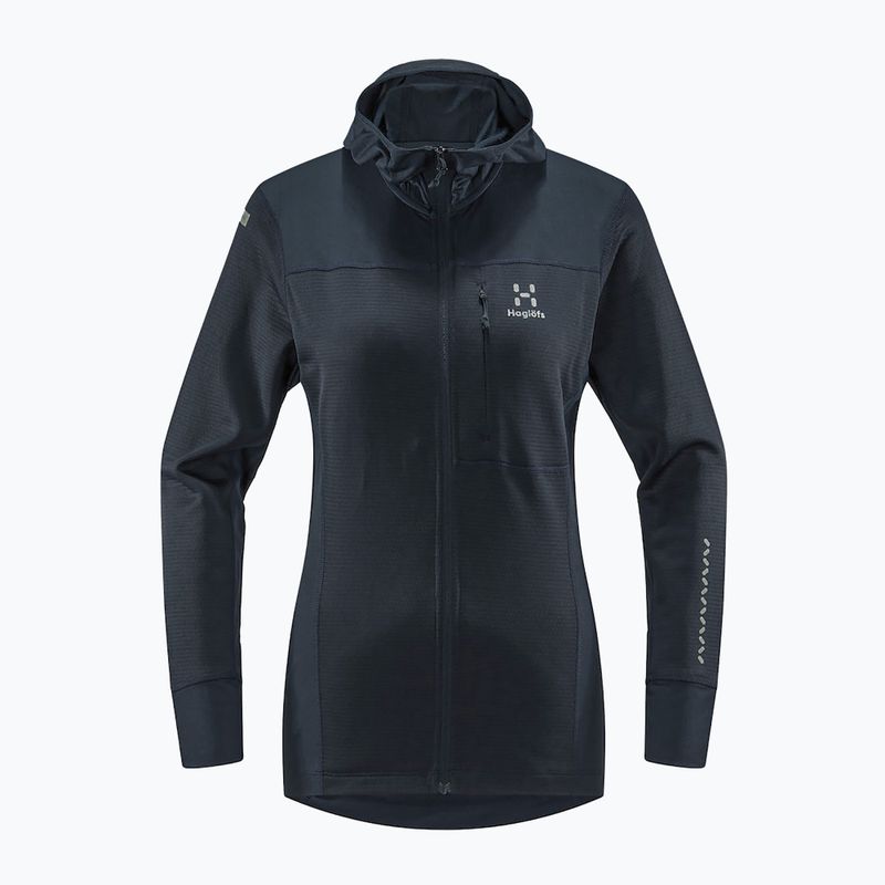 Női fleece pulóver Haglöfs L.I.M Mid Multi Hood kék 605371 7