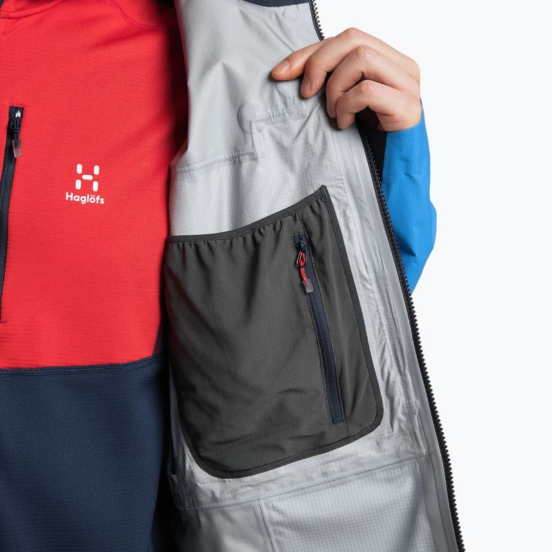 Férfi Haglöfs Spitz GTX PRO esőkabát kék 605390 10
