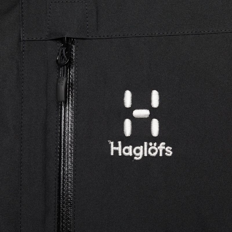 Férfi Haglöfs Vide GTX esőkabát fekete 605482 4