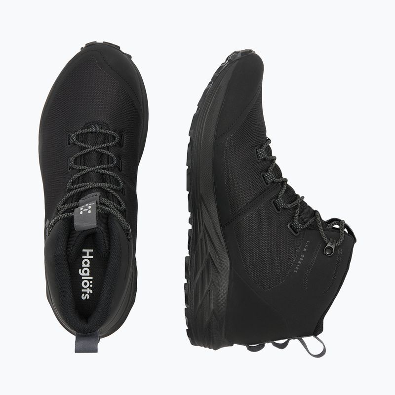 Férfi trekking cipő Haglöfs L.I.M FH GTX Mid true black/magnetite 12