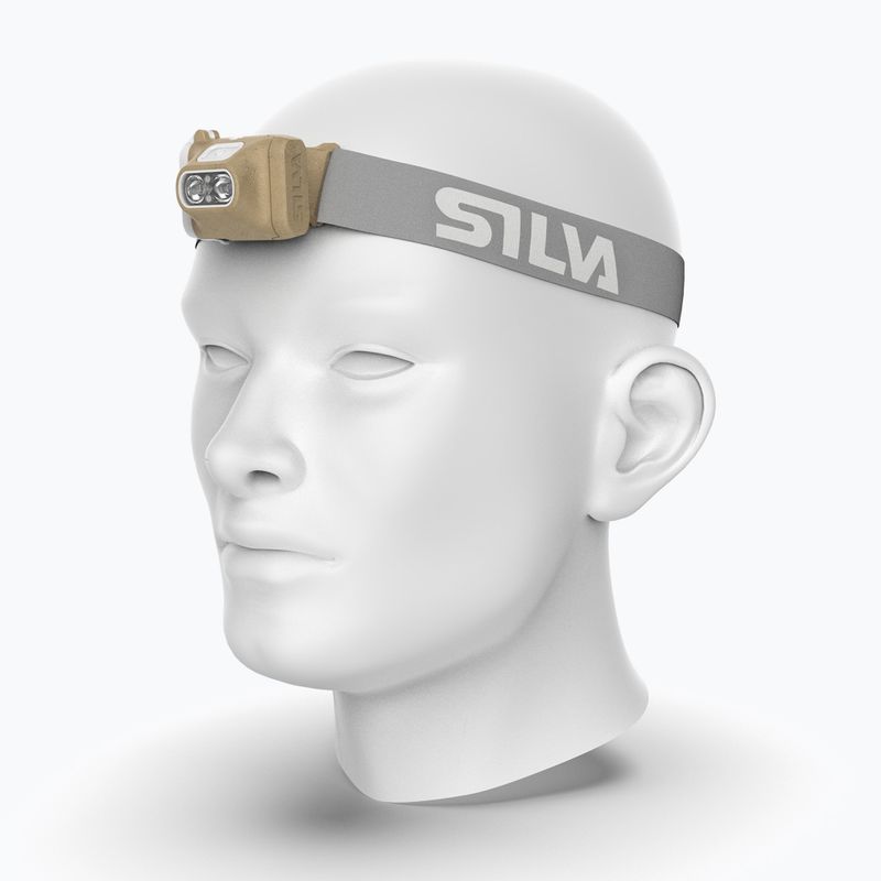 Silva Terra Scout H fejlámpa szürke 38169 2
