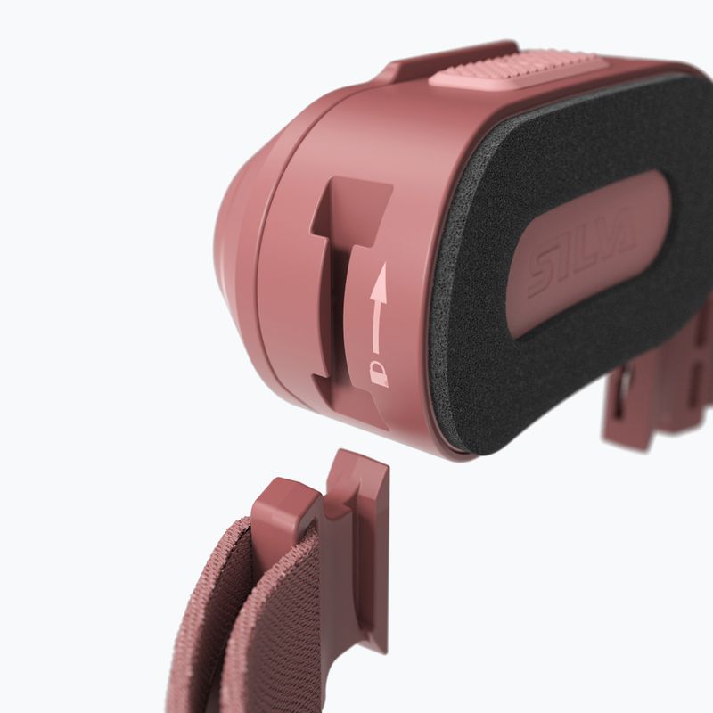 Fejlámpa Silva Smini rose 7