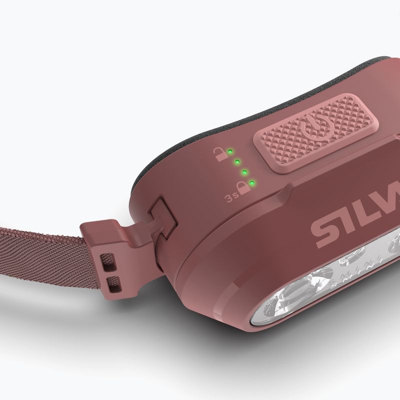 Fejlámpa Silva Smini rose 10