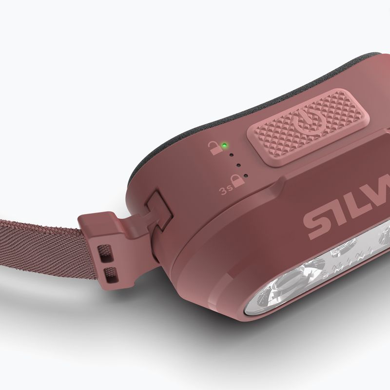 Fejlámpa Silva Smini rose 12