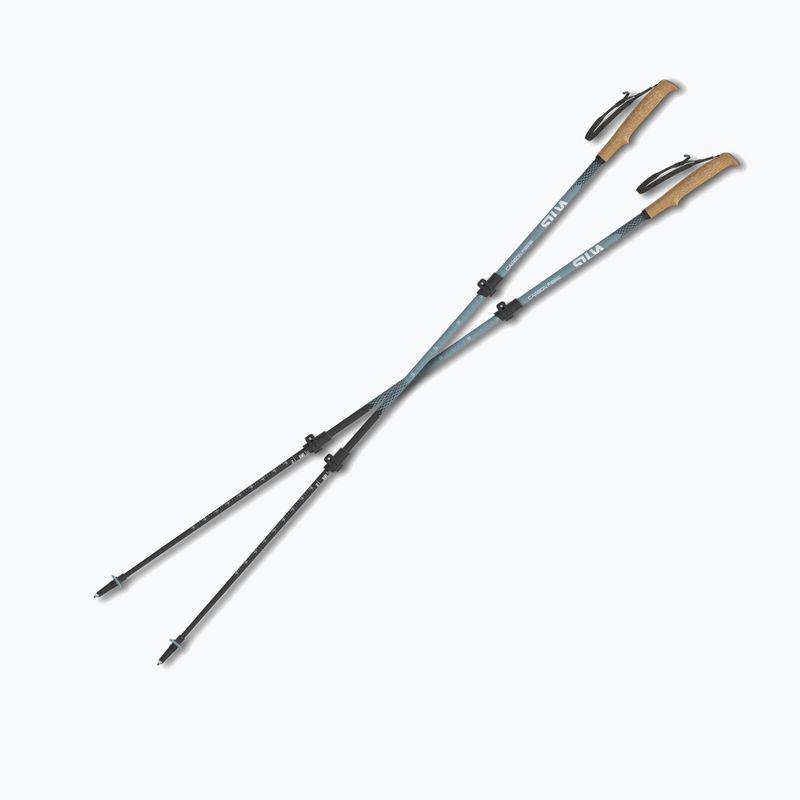 Túrabotokok Silva Trekking Poles Carbon Telescopic black 2