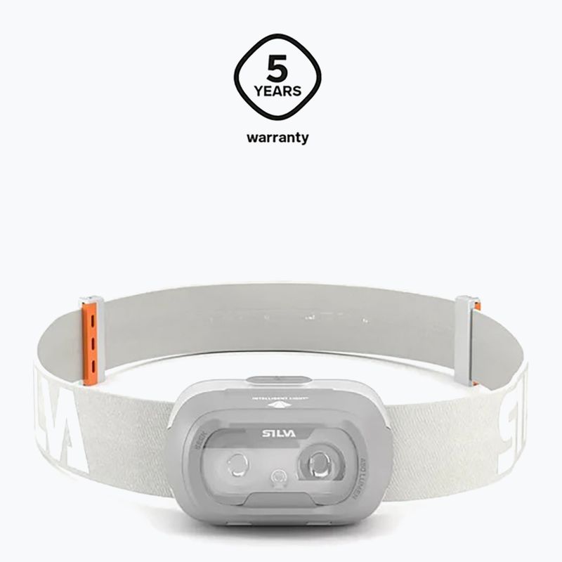 Fejlámpa Silva Seek 600 Recharge Midnight light gray 2