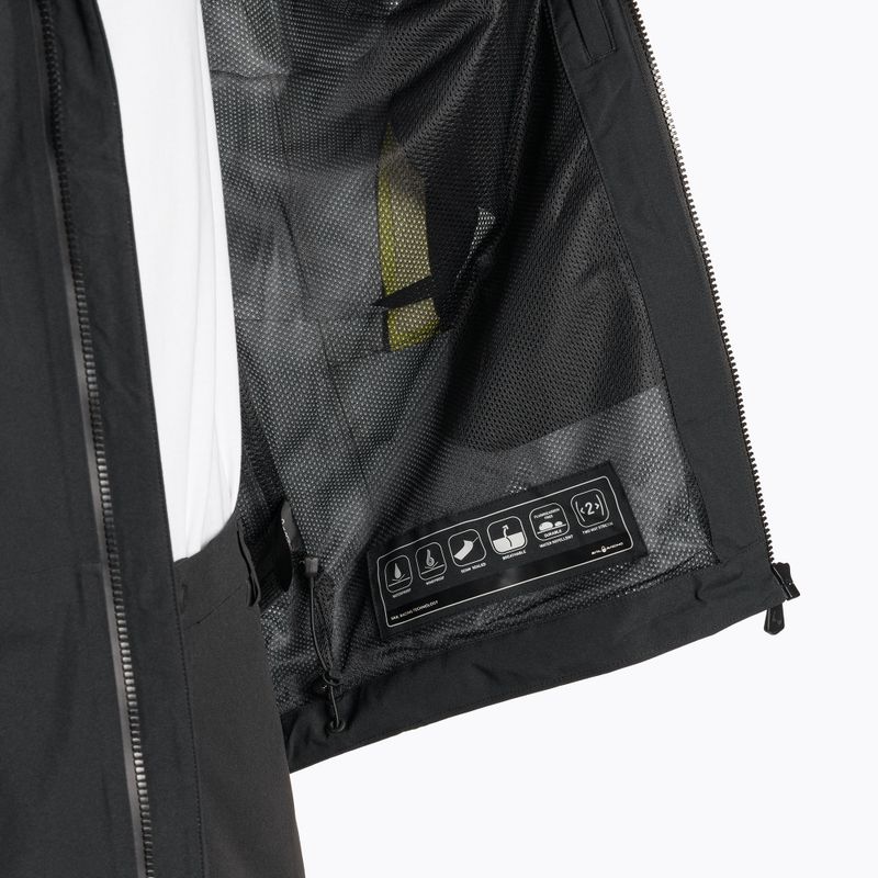 Férfi vitorlás kabát Sail Racing Spray Ocean carbon 6