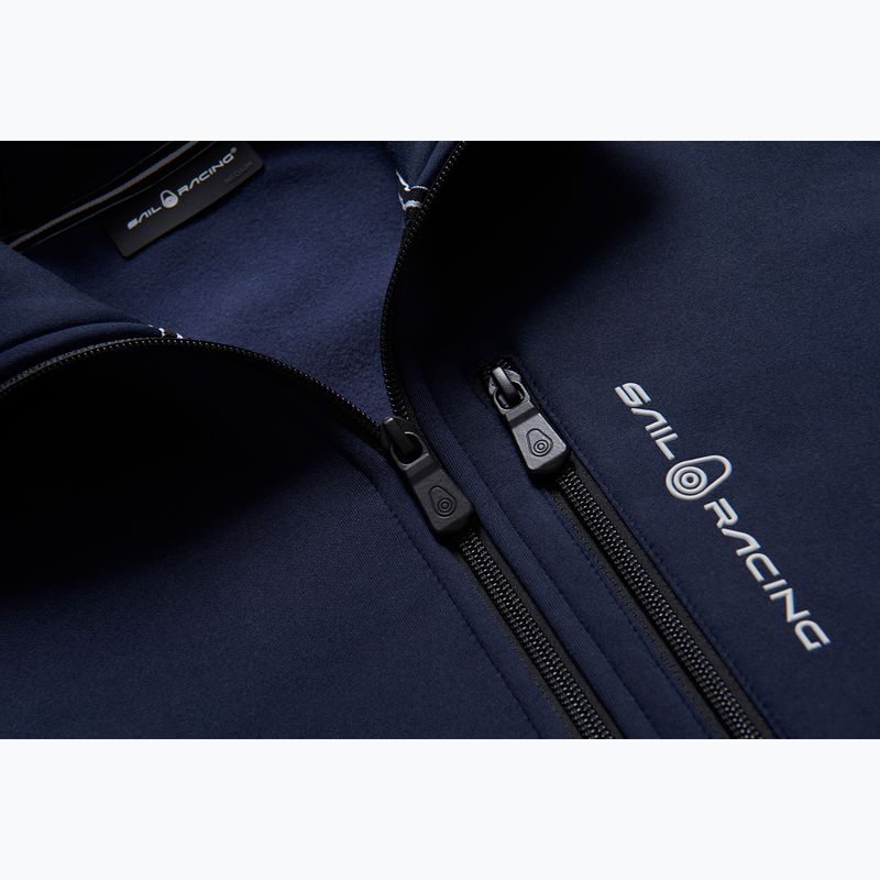 Férfi vitorlás pulóver Sail Racing Spray Powerstretch Zip Hood dark navy 3