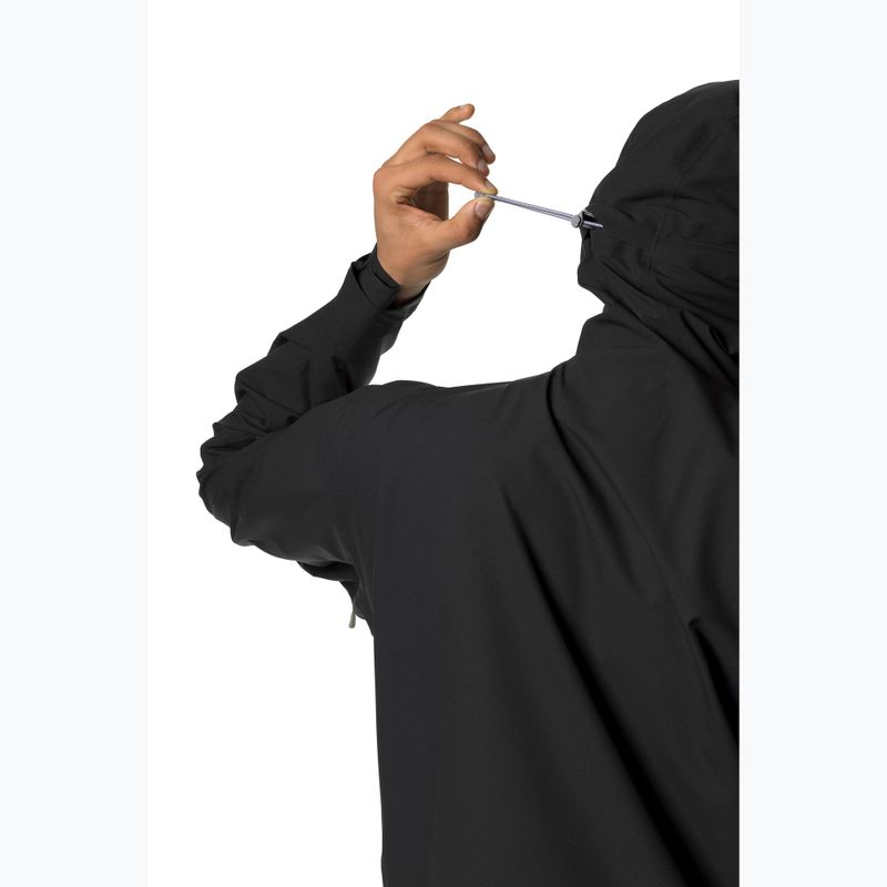 Férfi Houdini BFF esőkabát true black 3