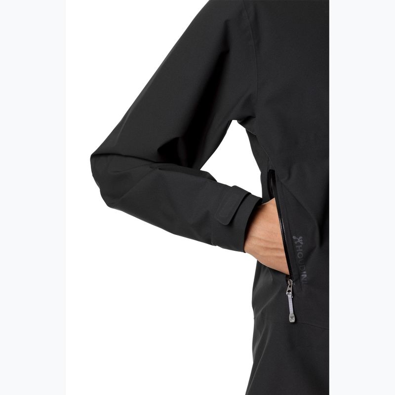 Férfi Houdini BFF esőkabát true black 5