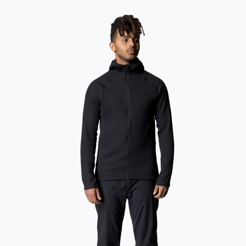 Férfi pulóver Houdini Pace Flow Houdi true black