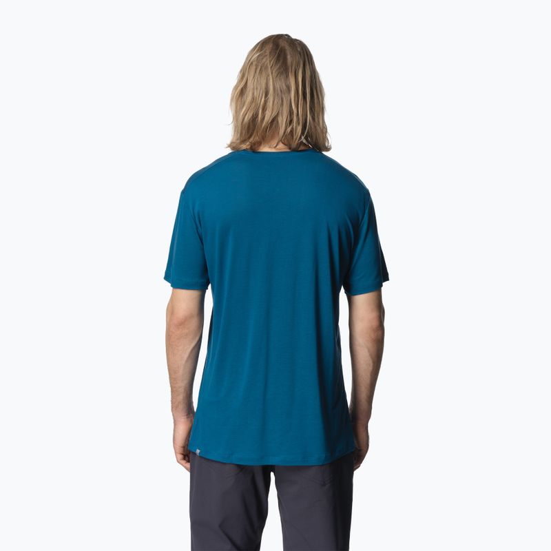 Férfi póló Houdini Tree Tee out of the blue 3