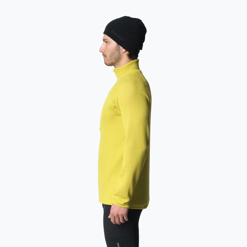 Férfi Houdini Flow Half Zip pulóver legyen a világoszöld 3