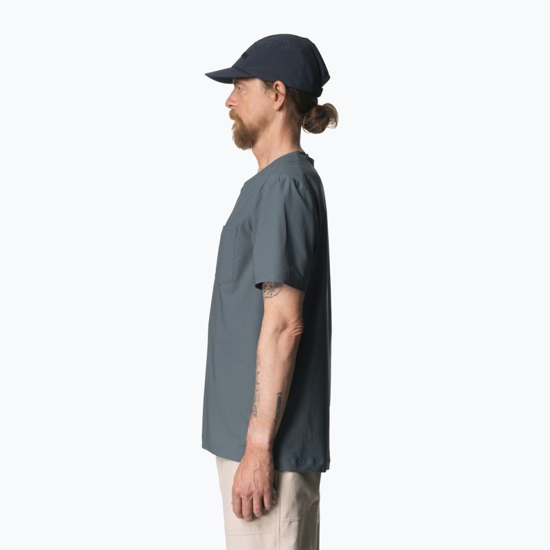 Férfi Houdini Covet Tee mennydörgés szürke póló 3