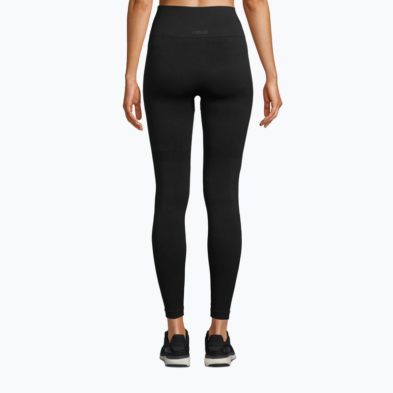 Casall Essential Block Seamless High Waist női edző leggings fekete 21514 3