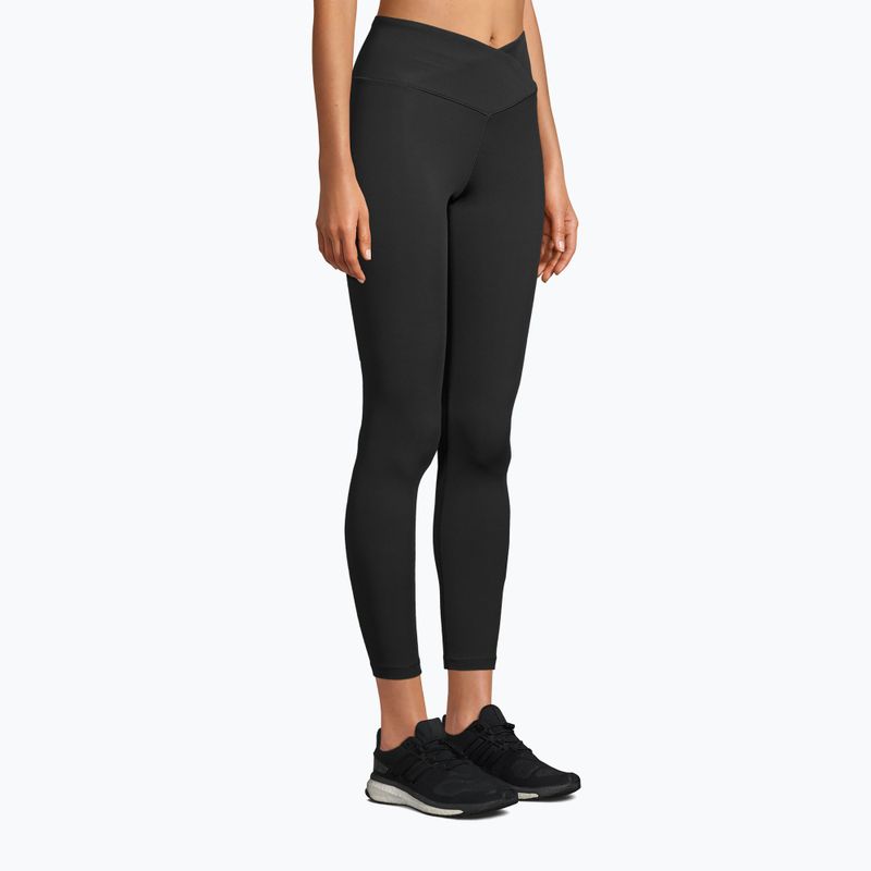 Casall Overlap High Waist női edző leggings fekete 22500 4