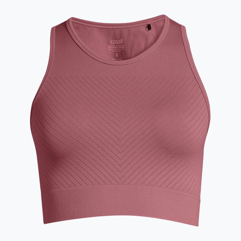 Casall Essential Block Seamless Sport női edzőfelső rózsaszín 22114 4
