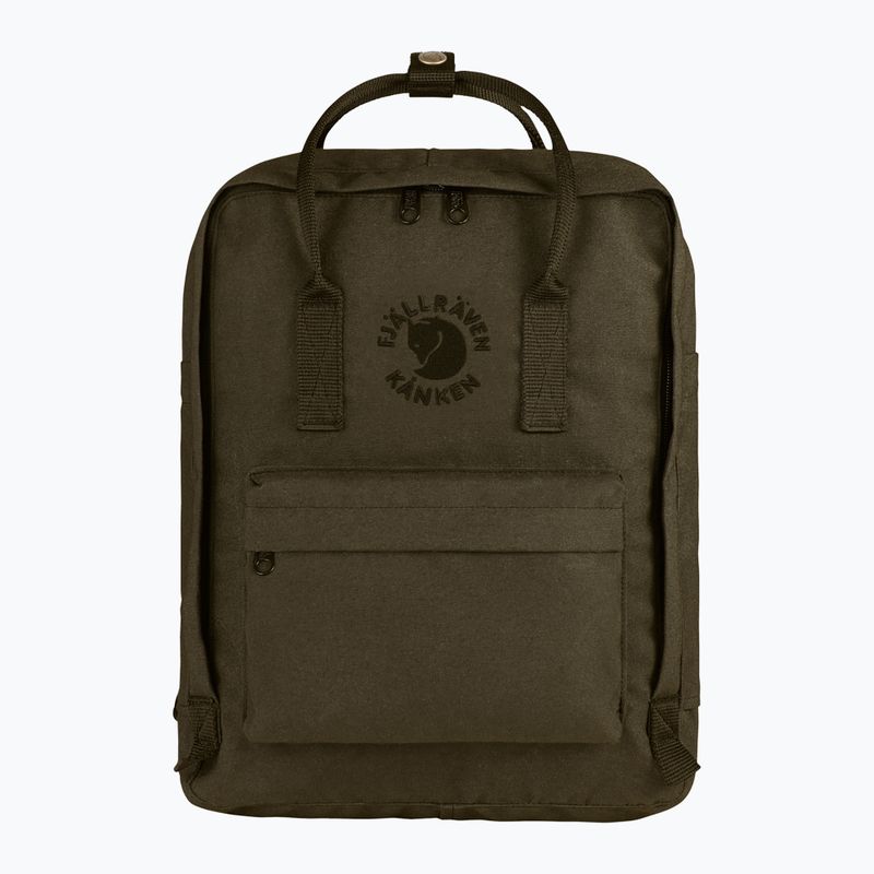 Városi hátizsák Fjällräven Re-Kanken 16 l dark olive
