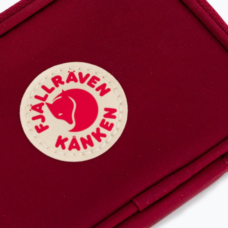 Fjällräven Kanken Kártya pénztárca bordó F23780 5