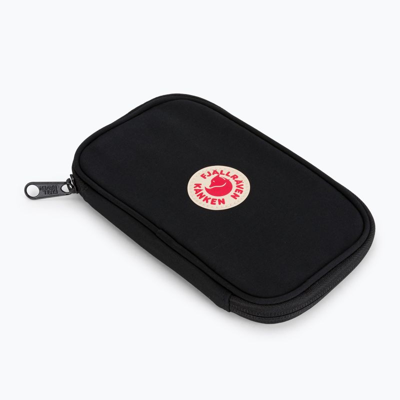 Fjällräven Kanken Travel pénztárca fekete F23781