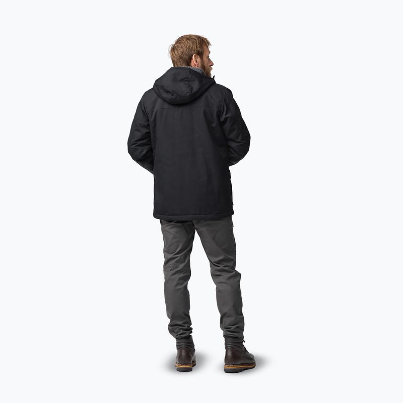 Férfi széldzseki Fjällräven Greenland Winter black 3