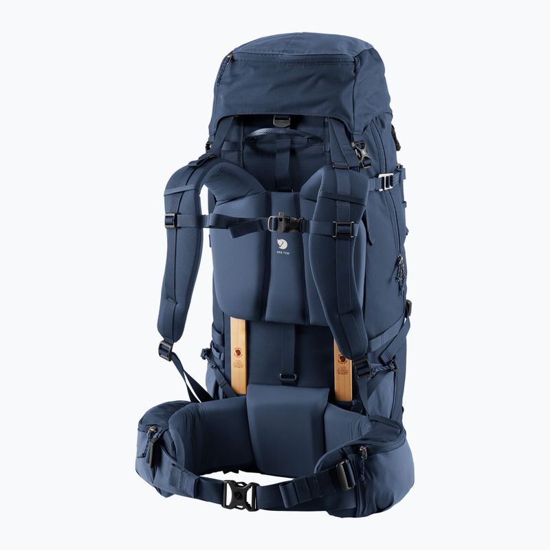 Női trekking hátizsák Fjällräven Keb 72 l vihar/sötét tengerészgyalogság 2