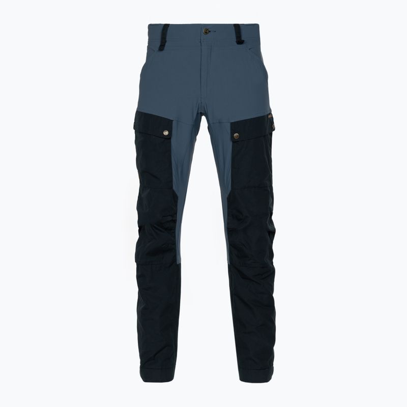Férfi trekking nadrág Fjällräven Keb Trousers Reg navy blue és fekete F85656R