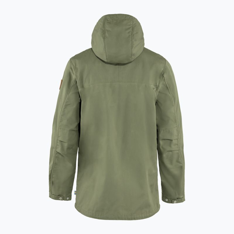 Férfi szélálló dzseki Fjällräven Greenland green 12