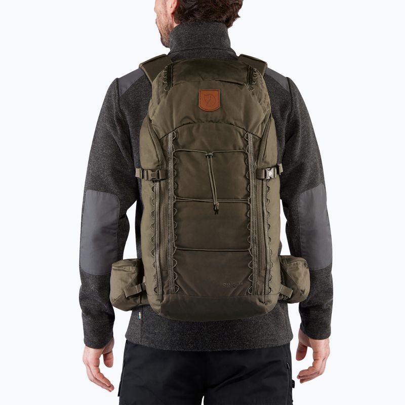 Trekking hátizsák Fjällräven Singi 28 l dark olive 8