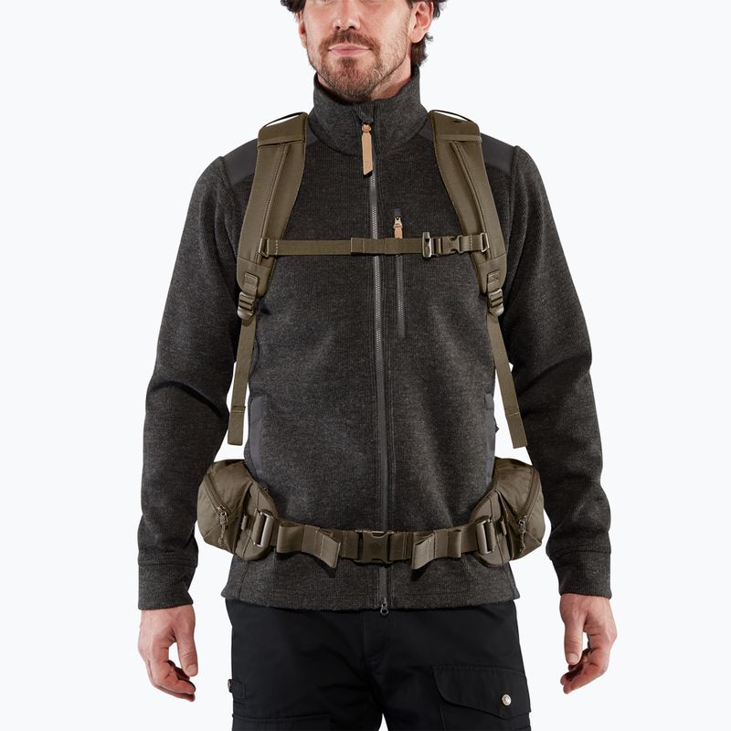 Trekking hátizsák Fjällräven Singi 28 l dark olive 9