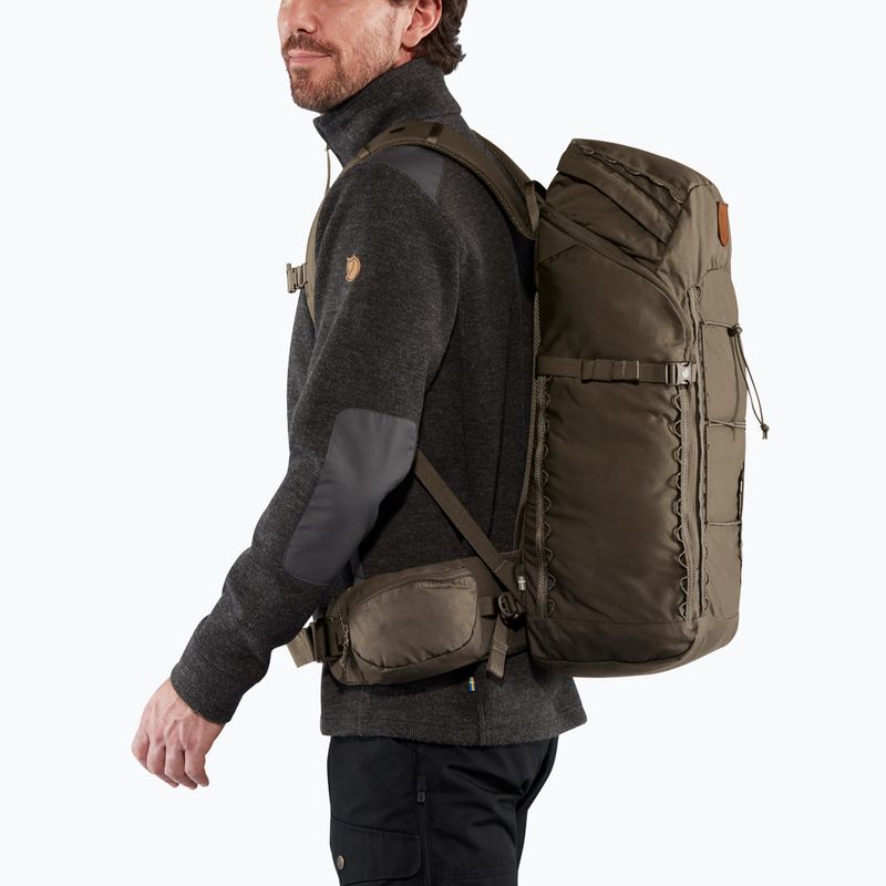 Trekking hátizsák Fjällräven Singi 28 l dark olive 10
