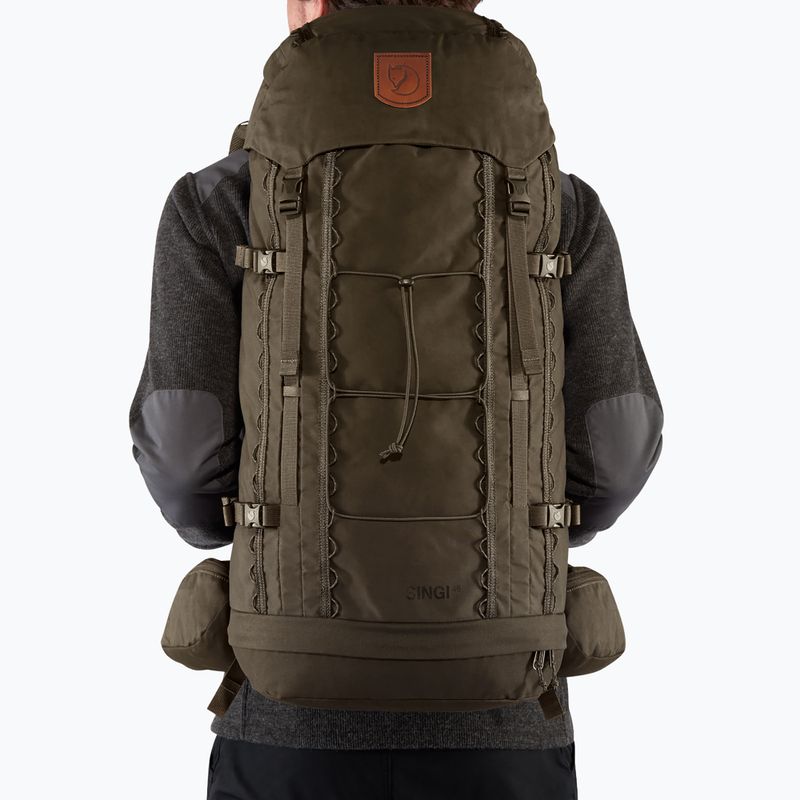 Trekking hátizsák Fjällräven Singi 48 l dark olive 5