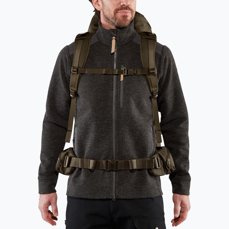 Trekking hátizsák Fjällräven Singi 48 l dark olive 6