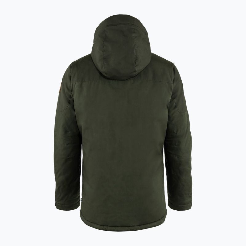 Férfi bélelt kabát Fjällräven Skogsö Padded deep forest 2