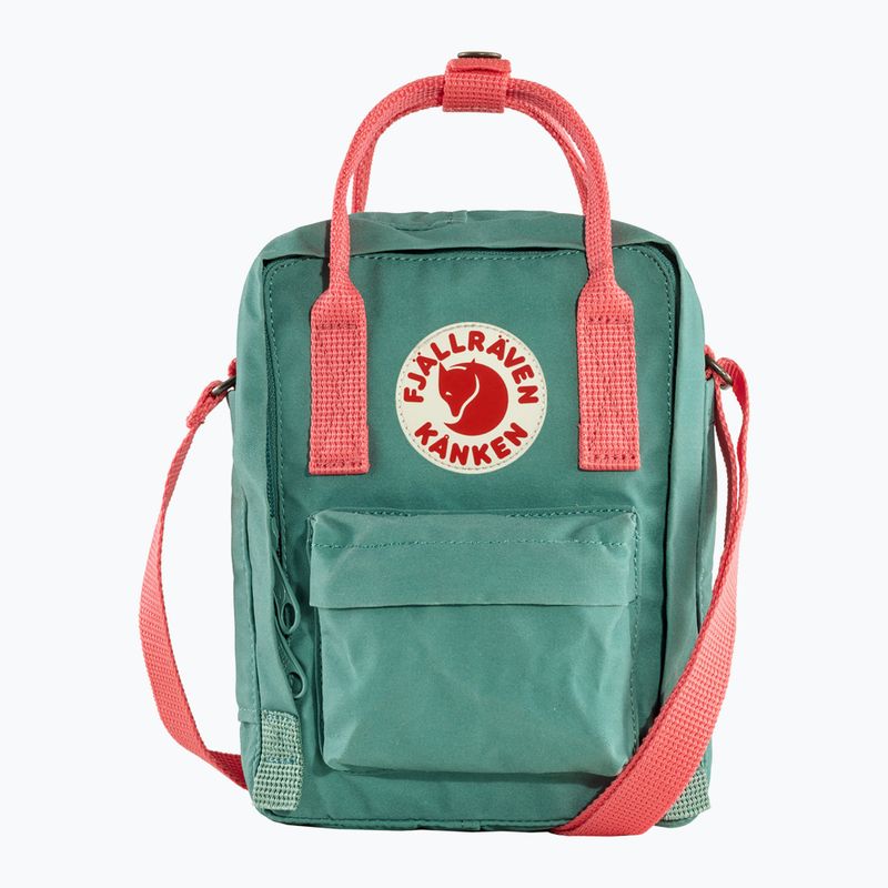 Fjällräven Kanken Sling 2,5 l fagyzöld/barackrózsaszín