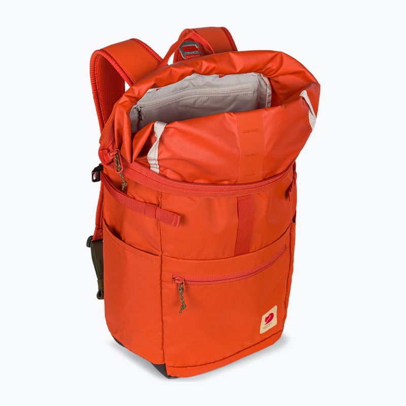Fjällräven High Coast Foldsack 24 l 333 narancssárga F23222 túra hátizsák 4