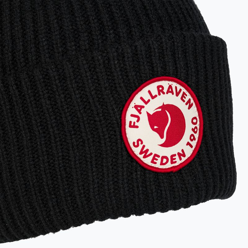 Fjällräven 1960 logós sapka 550 fekete 4