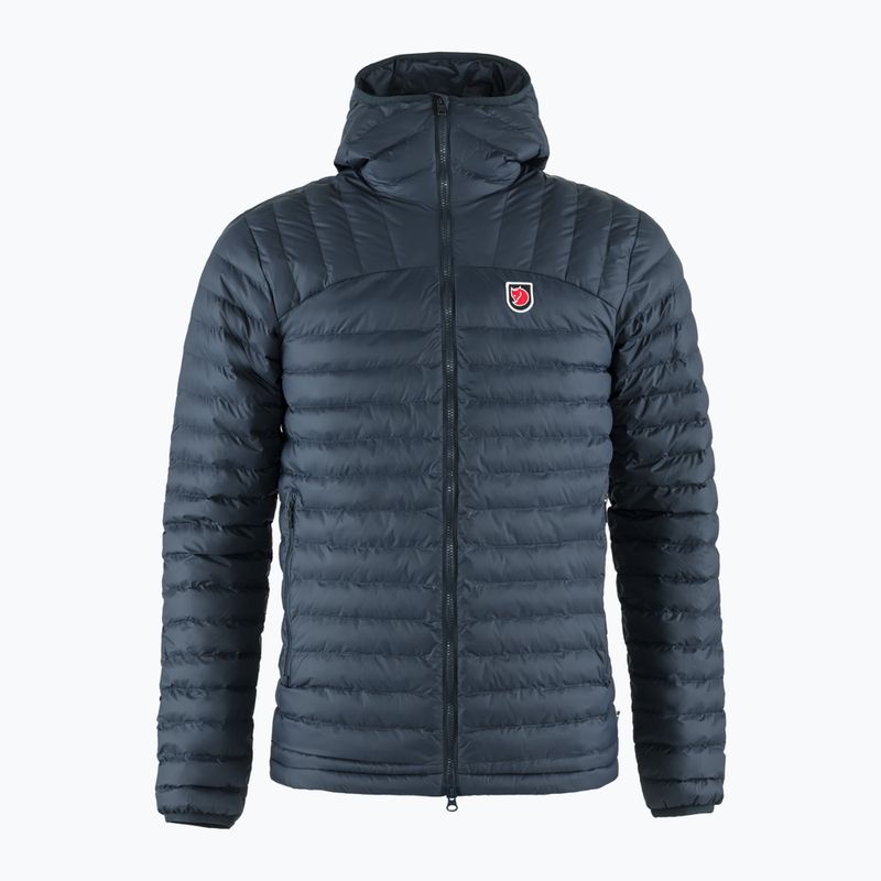 Férfi Fjällräven Expedition Lätt Hoodie pehelypaplan dzseki navy