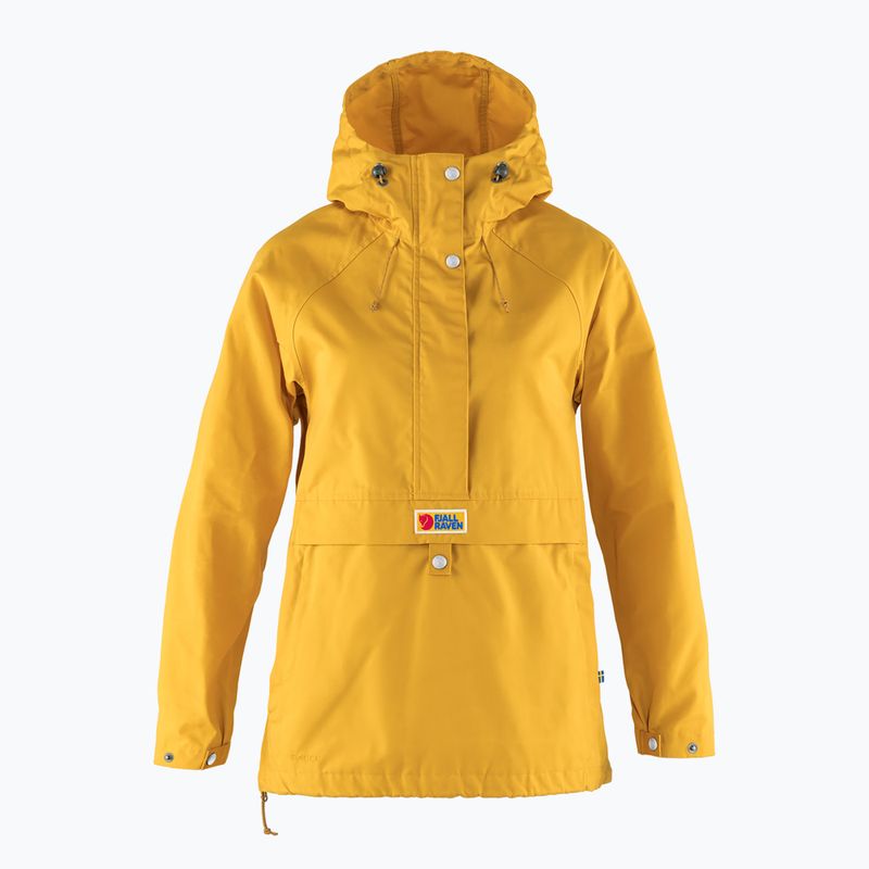 Női szélkabát Fjällräven Vardag Anorak mustársárga
