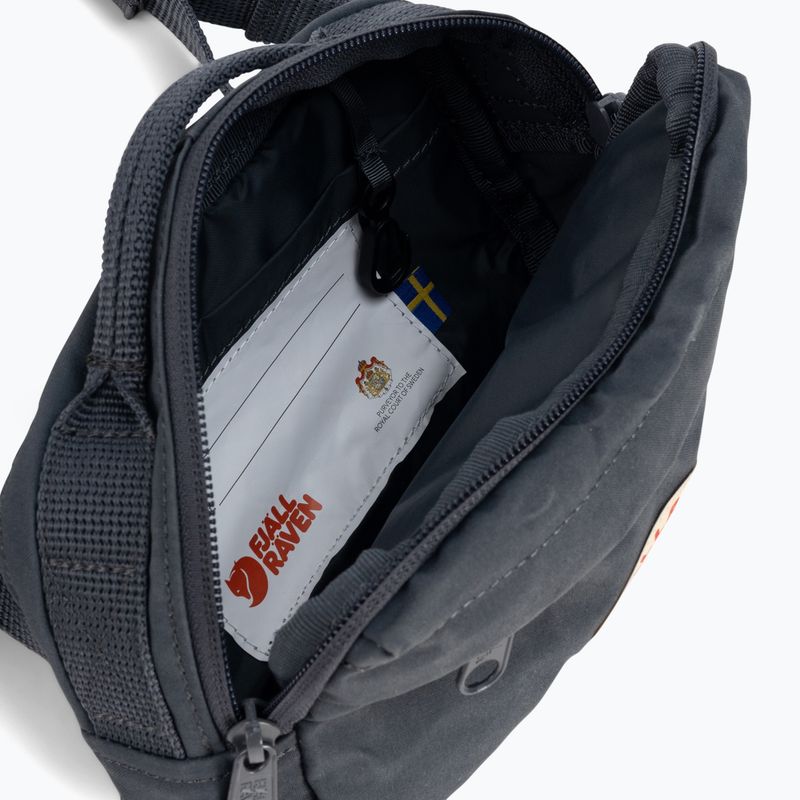 Fjällräven Kanken sötétszürke vese F23796 8