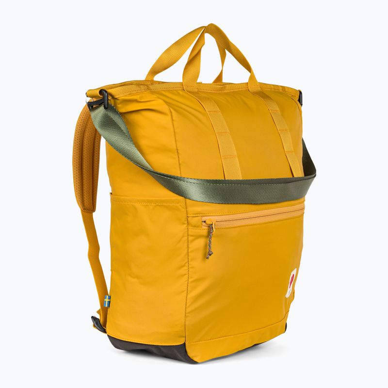 Fjällräven High Coast Totepack 160 túra hátizsák sárga F23225 2