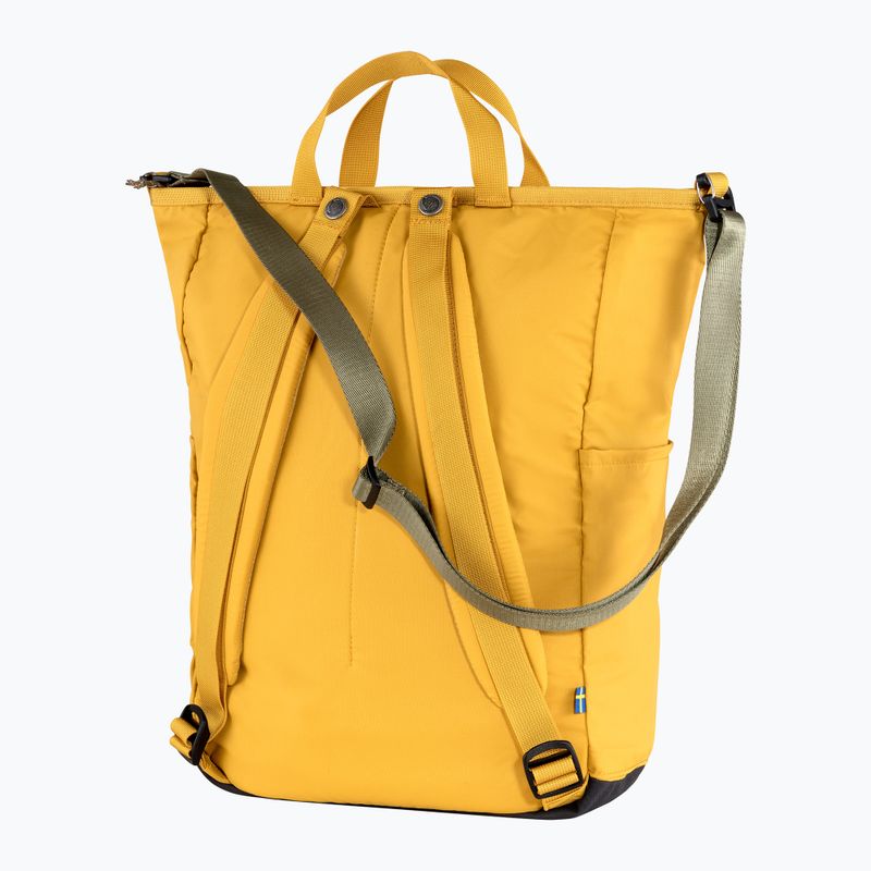 Fjällräven High Coast Totepack 160 túra hátizsák sárga F23225 7