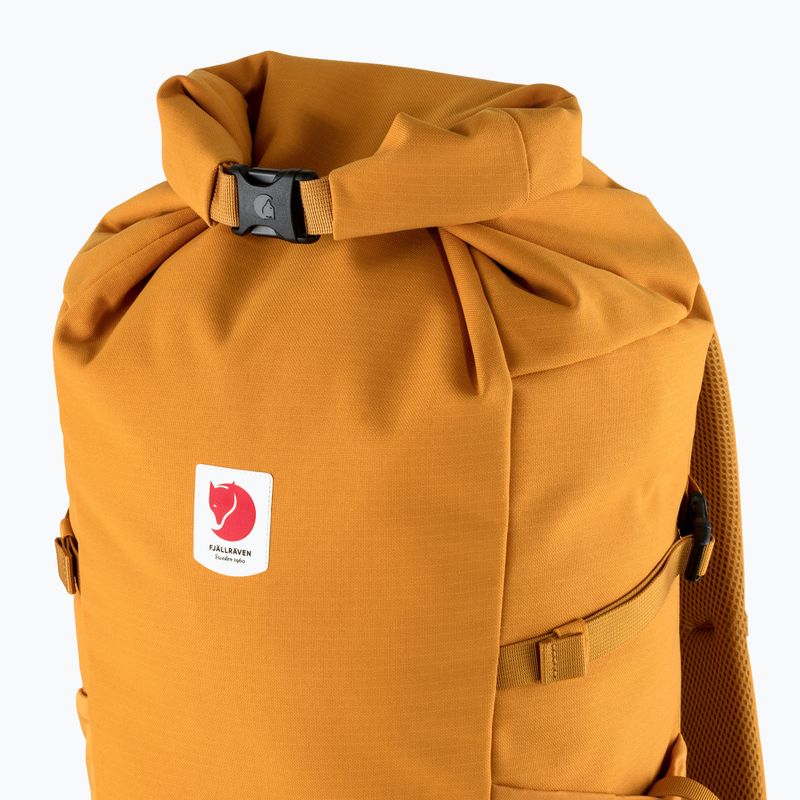 Fjällräven túra hátizsák Ulvo Rolltop 30 l 171 narancssárga F23312 3