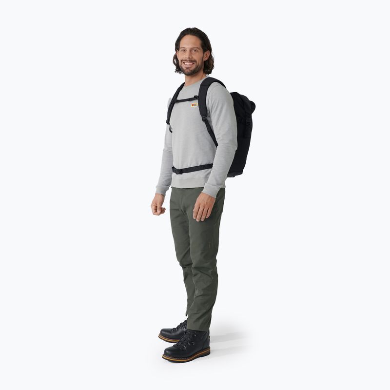 Túrahátizsák Fjällräven Ulvo Rolltop 30 l black 4