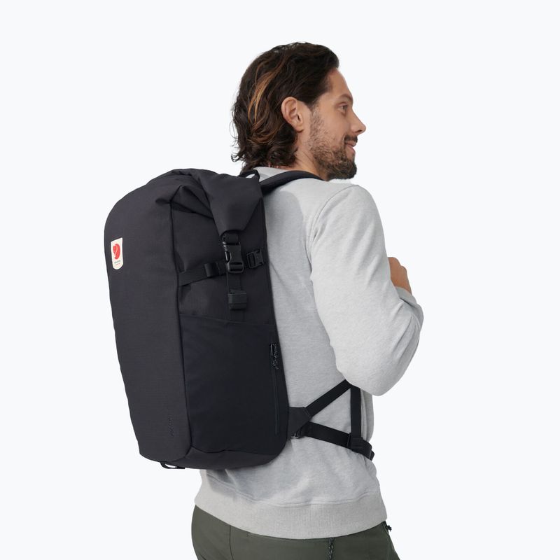 Túrahátizsák Fjällräven Ulvo Rolltop 30 l black 5